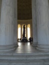 The Thomas Jefferson Memorial in Tidal Basin in National Mall in Washington, DC, USA in Spring 2018 Royalty Free Stock Photo