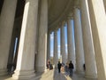 The Thomas Jefferson Memorial in Tidal Basin in National Mall in Washington, DC, USA in Spring 2018 Royalty Free Stock Photo