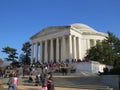 The Thomas Jefferson Memorial in Tidal Basin in National Mall in Washington, DC, USA in Spring 2018 Royalty Free Stock Photo