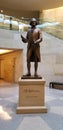 Thomas Jefferson Statue at the Virginia State Capital Building Royalty Free Stock Photo