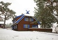 Thomas Mann's summer house in Nida. Lithuania Royalty Free Stock Photo