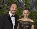 Thomas Sadoski and Amanda Seyfried at 2015 Tony Awards Royalty Free Stock Photo