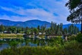 Thompson Falls Montana Island Park bridge Clark Fork River