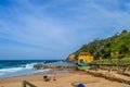Thompsons bay beach, Picturesque sandy beach in a sheltered cove with a tidal pool in Shaka`s Rock, Dolphin Coast Durban north KZ