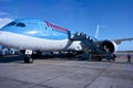 Thomson Dreamliner plane Royalty Free Stock Photo
