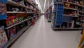 Walmart retail superstore interior toys on floor