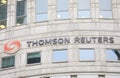 Thomson Reuters company sign Royalty Free Stock Photo