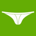 Thongs icon green