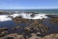 Thor's well Oregon coast. Royalty Free Stock Photo