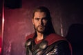 Thor, wax sculpture, Madame Tussaud Royalty Free Stock Photo