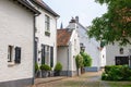 THORN, LIMBURG / THE NETHERLANDS - JUNE 7, 2018: Nice small `white town` street in a sunny day