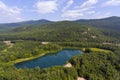 Thorne Pond in Bartlett, New Hampshire, USA Royalty Free Stock Photo