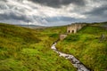 Thorngreen Lime Kilns above Middlehope Burn