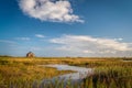 Thornham Harbour in the Salt Marsh