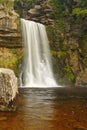 Thornton Force waterfall, UK Royalty Free Stock Photo