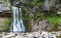 Thornton Force waterfall Royalty Free Stock Photo