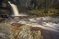 Thornton Force waterfall in Yorkshire Royalty Free Stock Photo