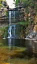 Thornton waterfall. England Royalty Free Stock Photo