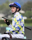Thoroughbred Jockey Michael Baze Royalty Free Stock Photo
