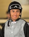 Thoroughbred Jockey Rafael Bejarano Royalty Free Stock Photo