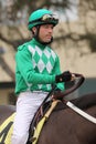 Thoroughbred Jockey Tyler Baze Royalty Free Stock Photo