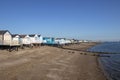 Thorpe Bay Beach, near Southend-on-Sea, Essex, England Royalty Free Stock Photo