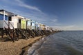 Thorpe Bay Sea Front, near Southend- on-Sea, Essex, England Royalty Free Stock Photo