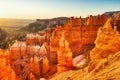 Thors Hammer in Bryce Canyon National Park at Sunrise, Utah