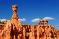 Thors Hammer and Temple of Osiris in Southwest Desert, Sunset Point, Bryce Canyon National Park, Utah, USA Royalty Free Stock Photo