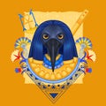 Thoth Avatar God Composition Royalty Free Stock Photo
