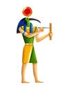 Thoth Cartoon Illustration