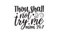 Thou shall not try me mom 24:7