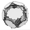 Thought Cloud Sphere Ideas Creativity Imagination