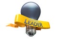 Thought Leader Light Bulb And Banner Royalty Free Stock Photo