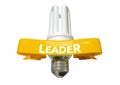 Thought Leader Light Bulb And Banner Royalty Free Stock Photo