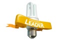 Thought Leader Light Bulb And Banner Royalty Free Stock Photo