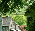 Thought the trees at Grasmere Cumbria Royalty Free Stock Photo