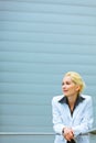 Thoughtful business woman looking at copyspace Royalty Free Stock Photo