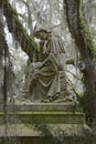 Thoughtful Memorial in Bonaventure Cemetery