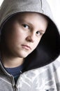 Thoughtful teenage boy Royalty Free Stock Photo