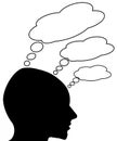 Thoughts Royalty Free Stock Photo