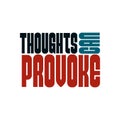 Thoughts can provoke