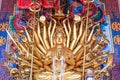 Thousand-Hand Guan Yin statue Royalty Free Stock Photo
