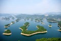 Thousand island lake Royalty Free Stock Photo