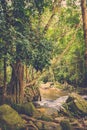 Thousand lingas river. Siem Reap. Cambodia Royalty Free Stock Photo