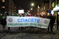 Thousands of Bulgarians protest against plans of goverment to expand the skiing resort of Bansko in Pirin National Park