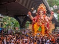 Thousands of devotees bid adieu to tallest Lord Ganesha in Mumbai during Ganesh Visarjan which marks the end of the ten-day-long