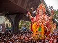 Thousands of devotees bid adieu to tallest Lord Ganesha in Mumbai during Ganesh Visarjan which marks the end of the ten-day-long