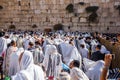 Thousands of Jews pray