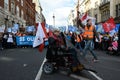 Thousands March in Support of the NHS Royalty Free Stock Photo